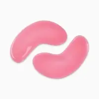 Патчи для области вокруг глаз Sweet raspberry, 1 пара, гидрогелевые с коллагеном и экстрактом малины, PICO MICO