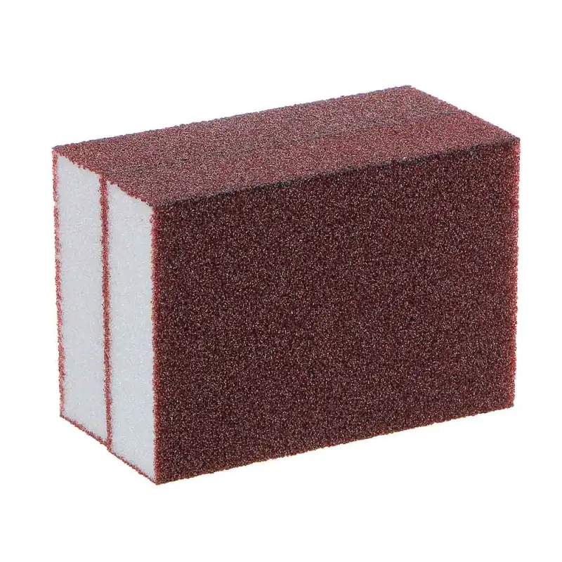 Губки для удаления накипи и ржавчины тм VETTA, 2 шт, 10х7х3см, поролон, абразив