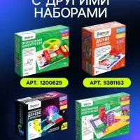 Конструктор электронный &laquo;Световые представления&raquo;, 8 схем, 17 деталей
