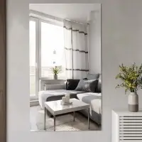 Зеркало настенное, прямоугольное, на клеевой основе, акриловое, 40&times;60 см