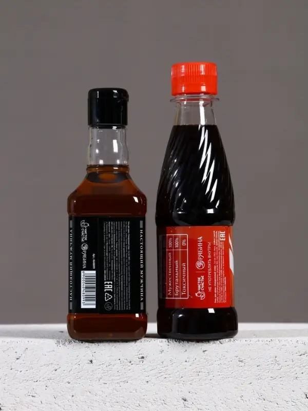 Набор Набор "Крутой", гель для душа виски и гель для душа кола, 2х250