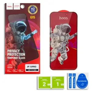Защитное стекло для iPhone 15 Pro Hoco G15 Privacy