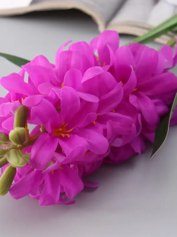 Цветы искусственные &laquo;Гиацинт галант&raquo;, 66&times;5 см, сиреневые