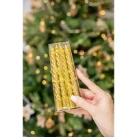 Свечи &laquo;Новогодние&raquo;, набор 8 шт., 1.5 см&times;1.5 см&times;15 см