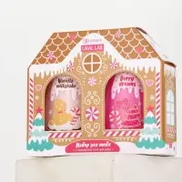 Гель для душа «С Новым годом», vanilla milkshake, набор 2 шт х 200 мл, URAL LAB