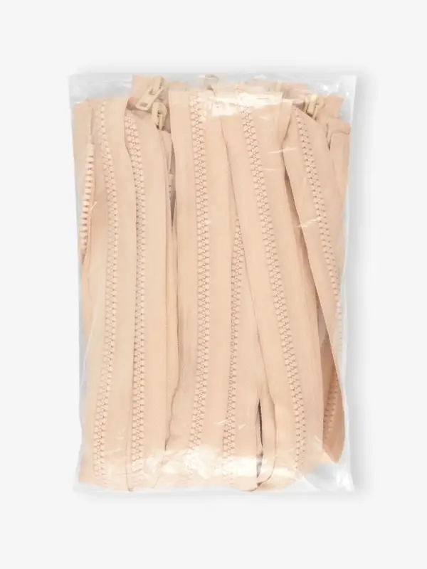 Молния &laquo;Трактор&raquo;, №8, разъёмная, 2 замка, замки автомат, 110 см, светло-бежевая