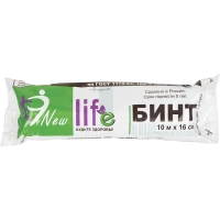 Бинт стер. 10мx16см, Life (инд зеленая уп, пл.36г) ШК06233