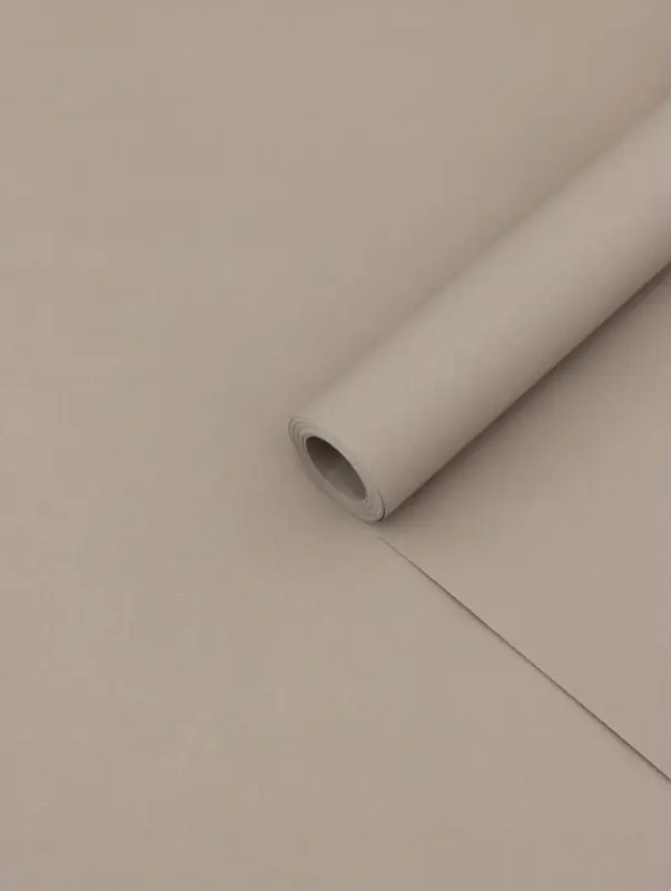 Бумага упаковочная крафт, двусторонняя, &laquo;Пепельный&raquo;, 0.68&times;10&plusmn;5% м, 70 г