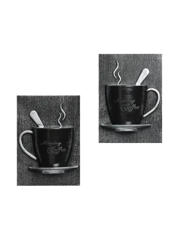 Часы настенные интерьерные для кухни &laquo;Сангино&raquo;, бесшумные, 26.5&times;24 см, черное серебро, от батарейки 1&times;АА