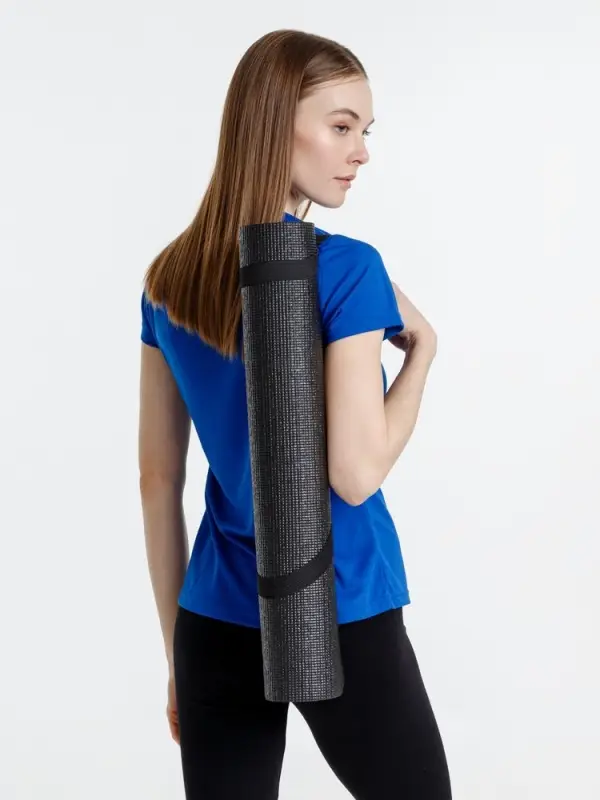 Коврик для фитнеса Flatland, черный Коврик для фитнеса Flatland, черный