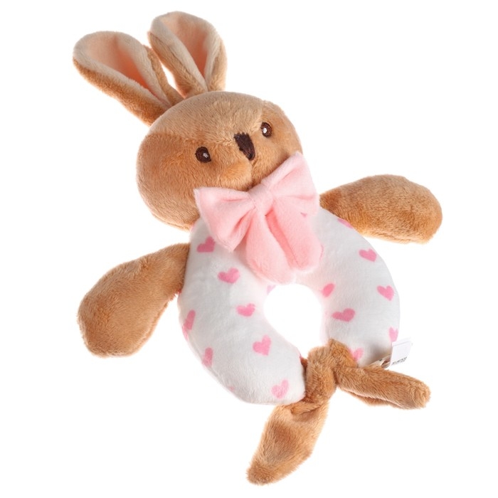 Погремушка мягкая «Зайка», Mum&Baby Погремушка мягкая «Зайка», Mum&Baby