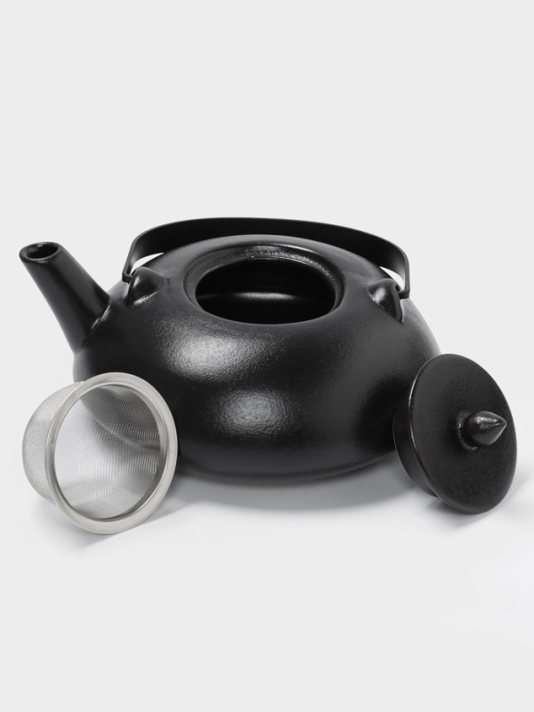 Чайник заварочный с ситом 0.7 л, Magistro Black Swan, черный Чайник заварочный с ситом 0.7 л, Magistro Black Swan, черный