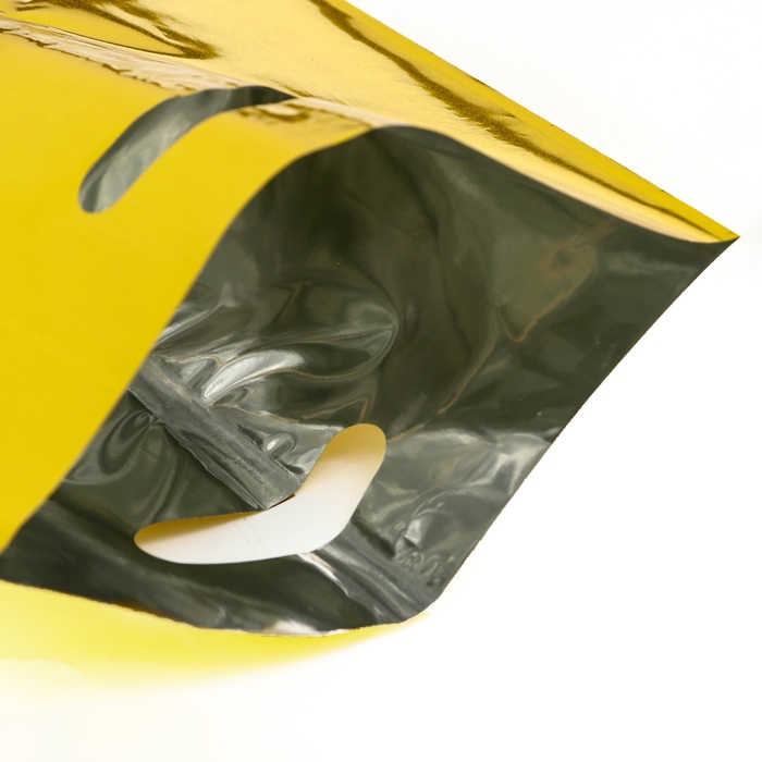 Набор подарочных пакетов, металлизированныей, золотой 17х25 см , 20 микрон 10 шт набор Набор подарочных пакетов, металлизированныей, золотой 17х25 см , 20 микрон 10 шт набор