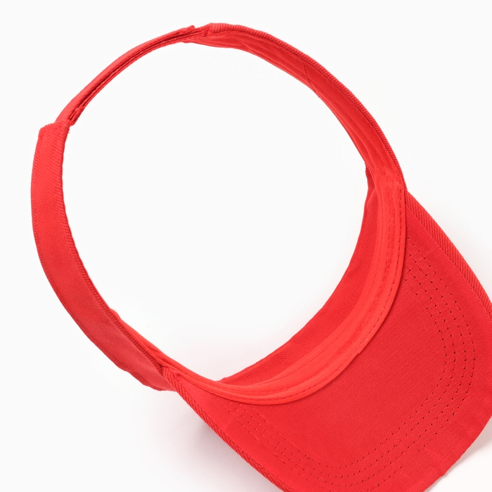 Козырек женский MINAKU, цвет красный, р-р 58