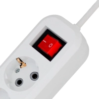 Сетевой фильтр PROGIX SF4PW10 4р/10м белый, 3х0,75мм, 10А/2000Вт