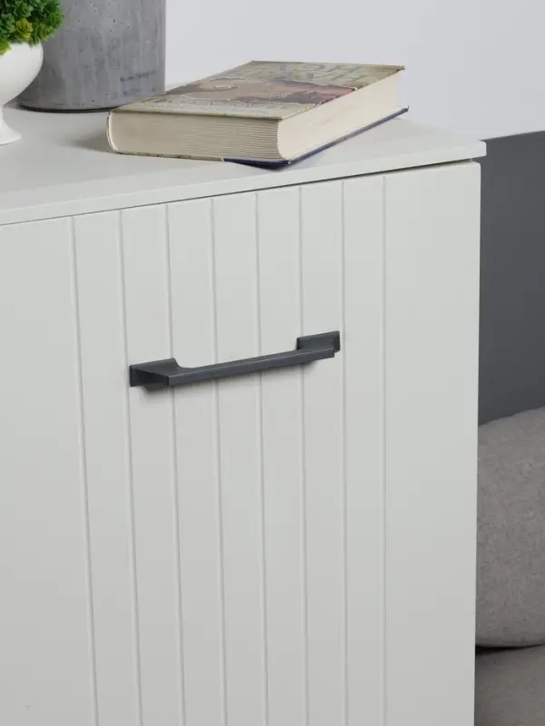 Ручка-скоба CAPPIO RSC020, алюминий, м/о 128 мм, цвет графит, 4 шт.