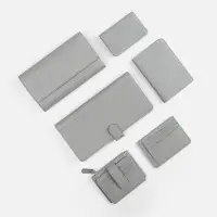 Картхолдер на молнии Unison, серый Картхолдер на молнии Unison, серый