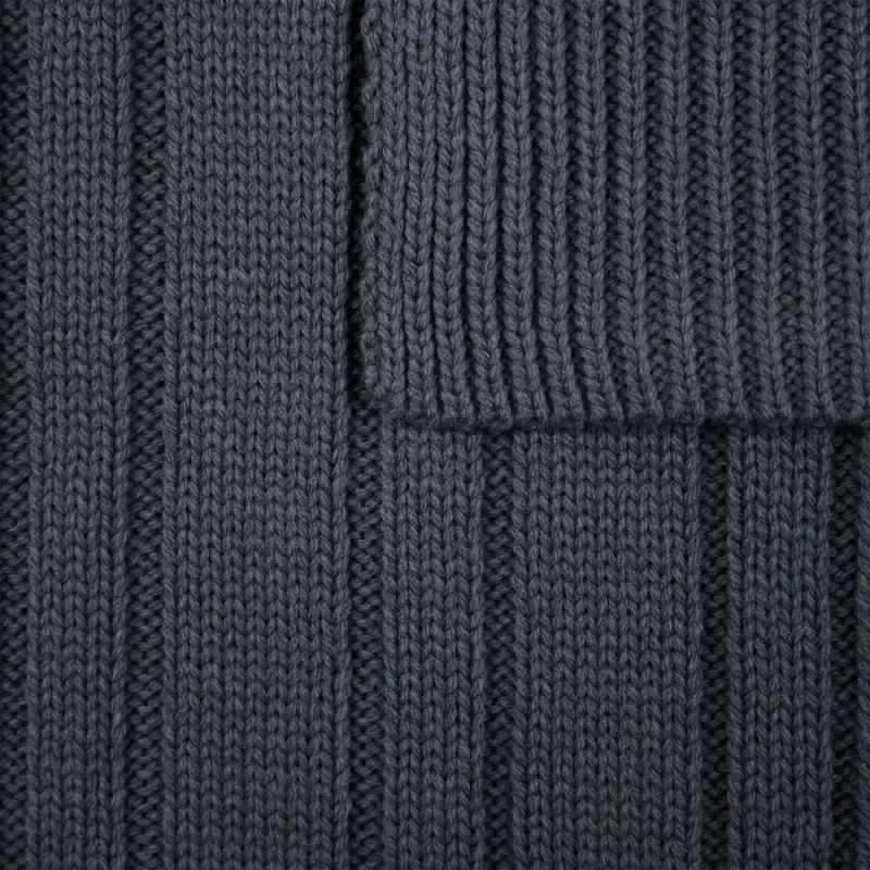 Шарф Knit Beat, серый (графит)