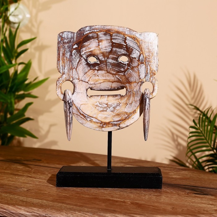 Маска Маска "Хануман" на подставке, албезия 30 см