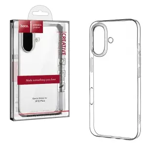 Чехол для iPhone 16 Plus Hoco TPU прозрачный