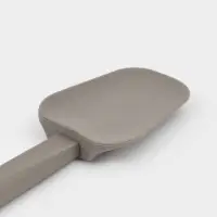 Лопатка Доляна &laquo;Стоун&raquo;, силикон, 30&times;6.5 см, серая