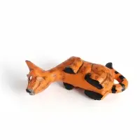 Фигура &laquo;Котёнок Рыжик подглядывает&raquo;, 17&times;14&times;6 см, дерево