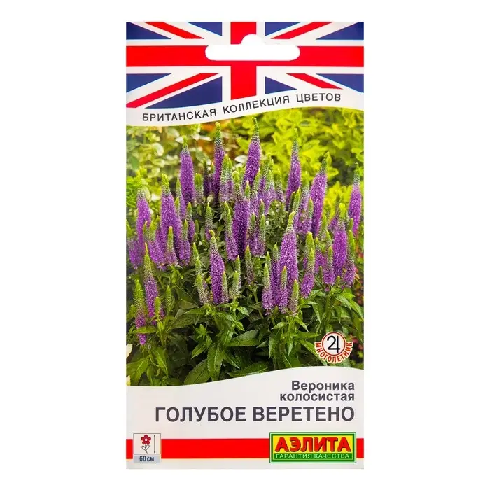 Семена цветов Вероника  Семена цветов Вероника "Голубое веретено", 0,05 г