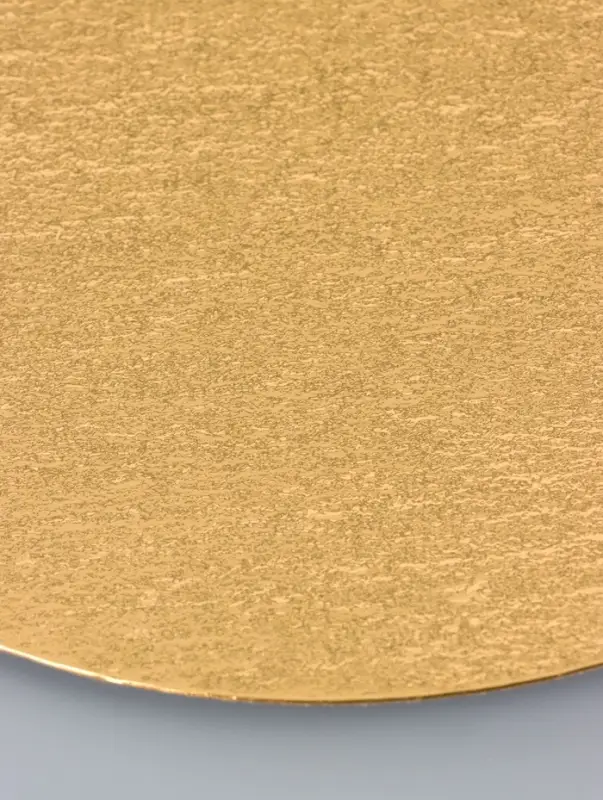 Подложка для торта, золото - серебро, 22 см, 0.8 мм
