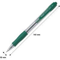 Ручка шариковая автомат. BPGP-10R-F G SUPER GRIP зеленого цвета