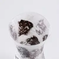 Ваза &laquo;Арианна&raquo;, туман, волна, h=26 см, стекло