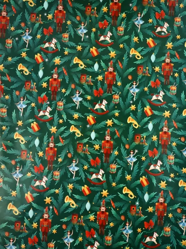 Набор упаковочной бумаги &laquo;Зимняя сказка&raquo;, 4 листа, 70 &times; 100 см