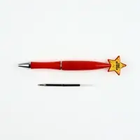 Набор 3 шт ручки со звездой "23/02" МП