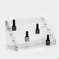 Подставка под лаки 5 этажей, 31.3&times;17.8&times;22.4 см, оргстекло 2 мм