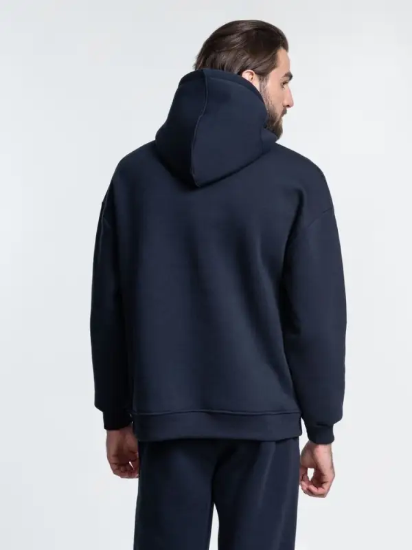 Худи Kulonga Oversize, темно-синее (кобальт), размер ХS/S