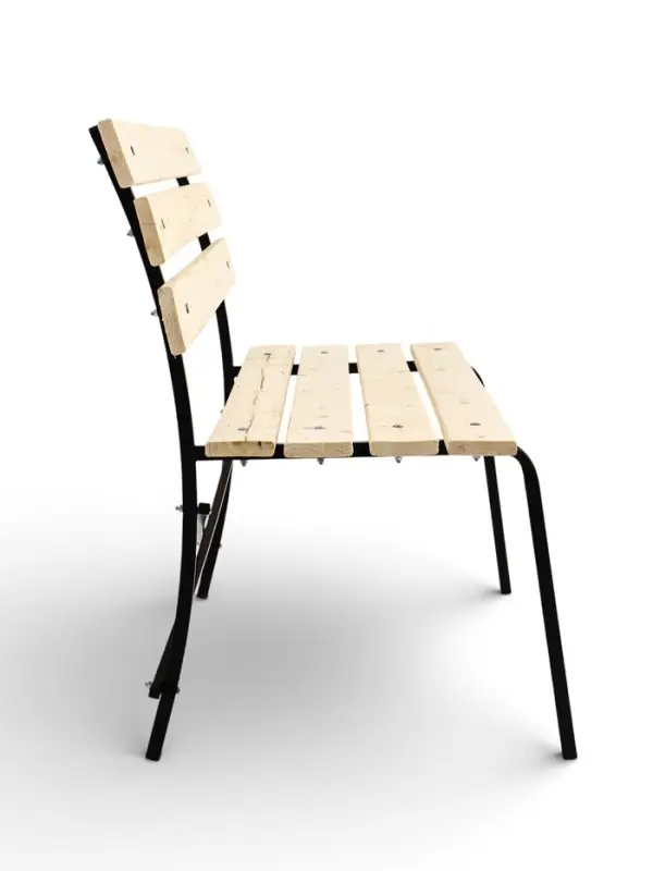 Скамейка деревянная, 140&times;61.5&times;89 см, для дачи и сада