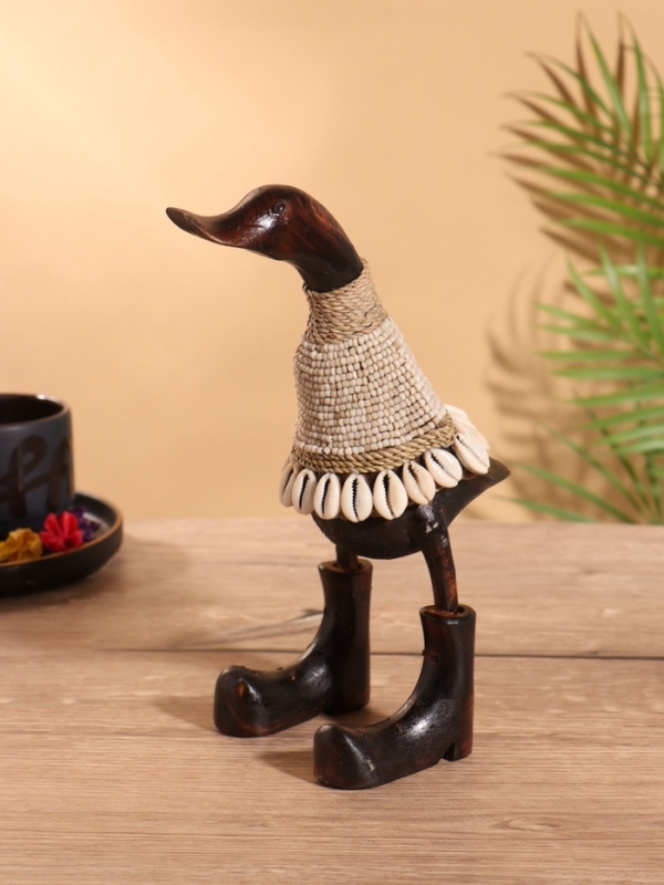 Сувенир "Утка" с декором, 25 см