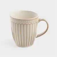 Набор кружек Доляна &laquo;Винтаж&raquo;, 350 мл, набор 2 шт., керамика, бежевые