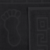 Полотенце махровое УЗБ Коврик, S  50х70 сер,137333