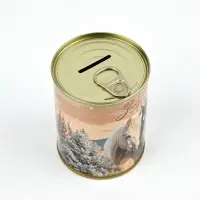 Копилка-банка металл «Зима подарит», 7.5×9.5 см