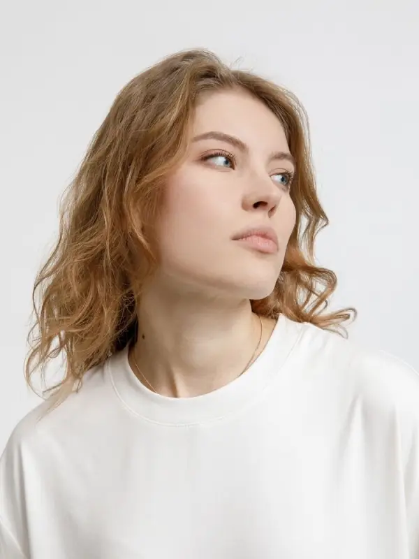 Футболка оверсайз унисекс Lavinia, белая, размер XS/S