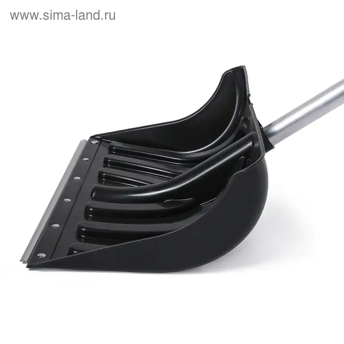 Лопата пластиковая, ковш 505 × 340 мм, с оцинкованной планкой, алюминиевый черенок, «Буран» Лопата пластиковая, ковш 505 × 340 мм, с оцинкованной планкой, алюминиевый черенок, «Буран»
