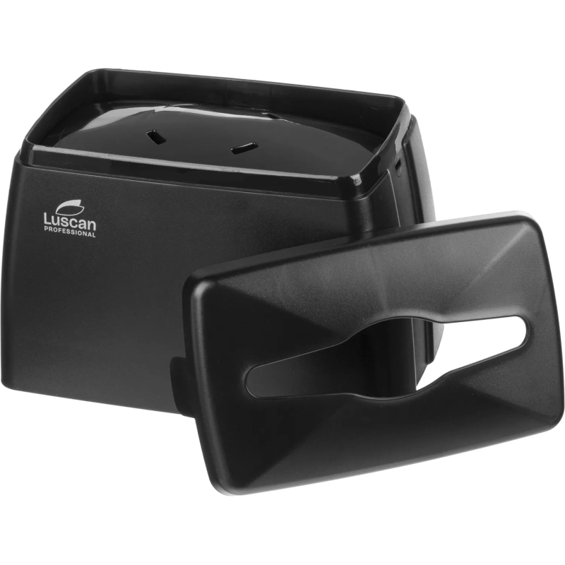 Диспенсер для салфеток Luscan Professional MAXI N4 черный 1331B