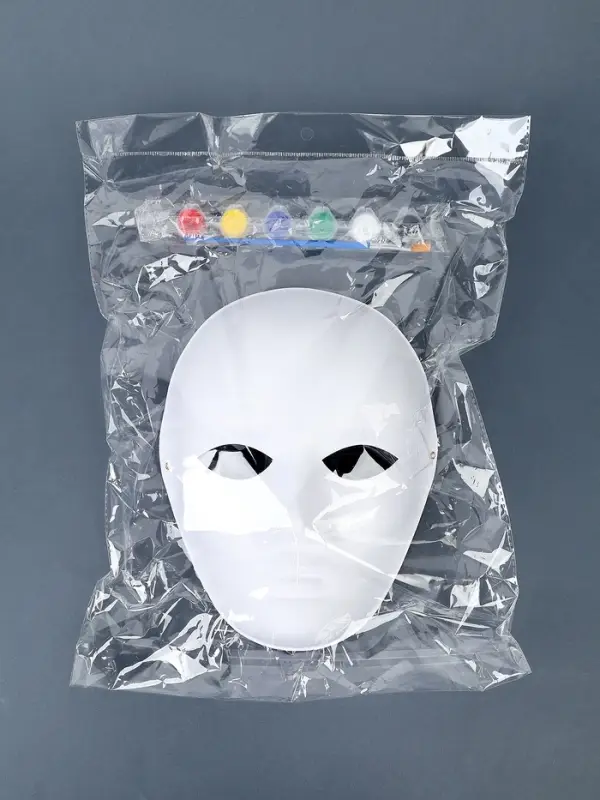 Маска под роспись "Коломбина", с красками