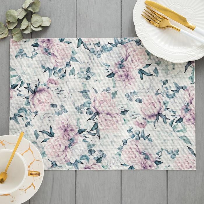 Салфетка на стол Салфетка на стол "Пионы"