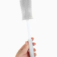 Набор ёршиков для бутылочек и сосок, 3 шт, цв. серый, в коробке, M&B Набор ёршиков для бутылочек и сосок, 3 шт, цв. серый, в коробке, M&B