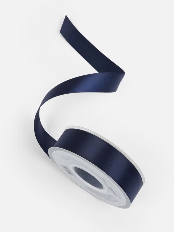 Лента атласная двухсторонняя №330 25мм*25±1м кобальт TR