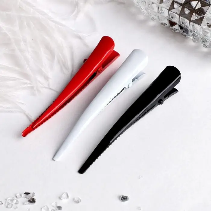 Зажим для волос «Уточка», классика, 8 см, МИКС Зажим для волос «Уточка», классика, 8 см, МИКС