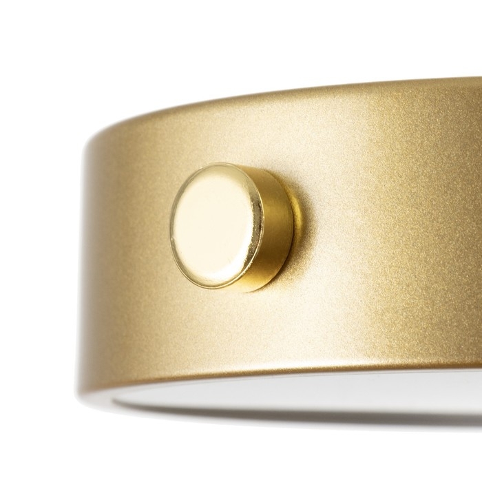 Бра с выключателем "Пиатти" LED 12Вт 4000К золото 15х26х16см