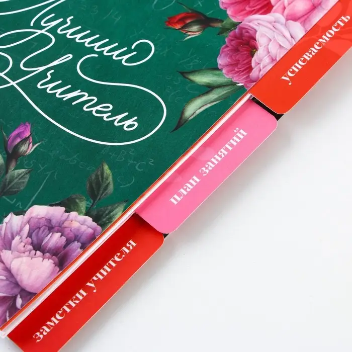 Журнал успеваемости на год для учителя , формат А5, 80 листов, мягкая обложка &laquo;Учителю: Лучший учитель&raquo;