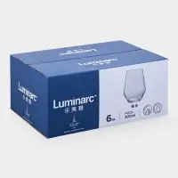 Стаканы высокие Luminarc VAL SURLOIRE, 400 мл, набор 6 шт., стекло, прозрачные